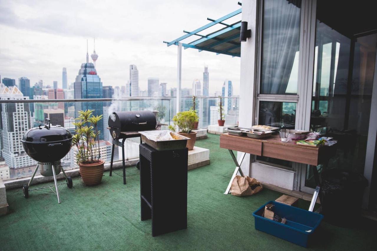 Penthouse On 34 - The Highest Unit And Views In Regalia & Private Rooftop Terrace Hostel *